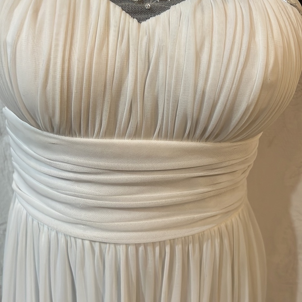 Db Studio David’s Bridal Floor Length One Shoulde… - image 6